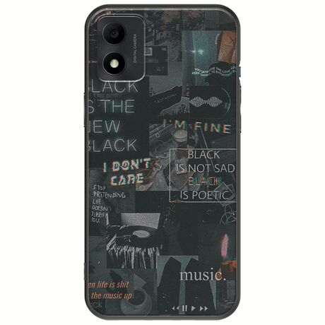 Aesthetic Black TCL 305i Black TPU (Μαύρη Σιλικόνη)