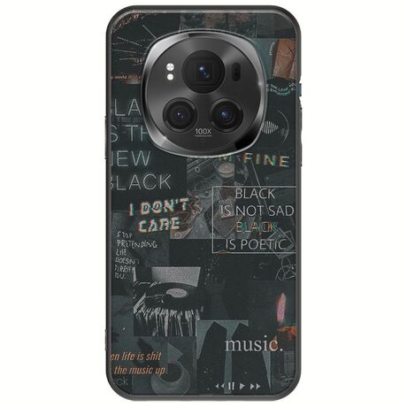 Aesthetic Black Honor Magic 6 Pro 5G Black TPU (Μαύρη Σιλικόνη)