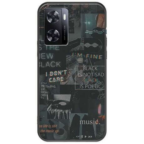 Aesthetic Black OnePlus Nord N20 SE Black TPU (Μαύρη Σιλικόνη)