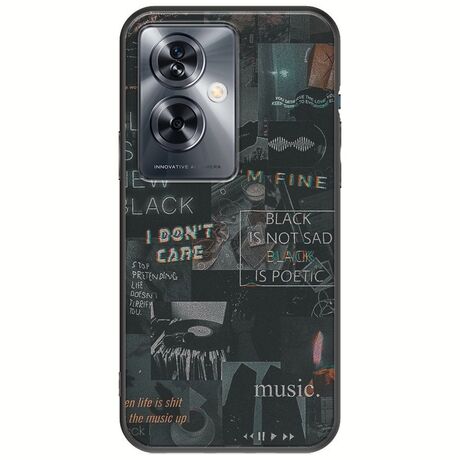 Aesthetic Black OnePlus Nord N30 SE 5G Black TPU (Μαύρη Σιλικόνη)