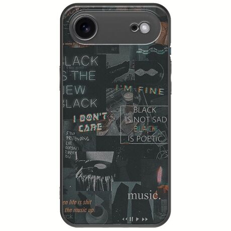 Aesthetic Black iPhone Air Black TPU (Μαύρη Σιλικόνη)
