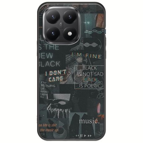 Aesthetic Black Xiaomi 15T 5G Black TPU (Μαύρη Σιλικόνη)