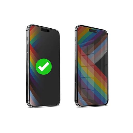 Τζαμάκι iPhone Air 3D μαύρο με φίλτρο ιδιωτικότητας