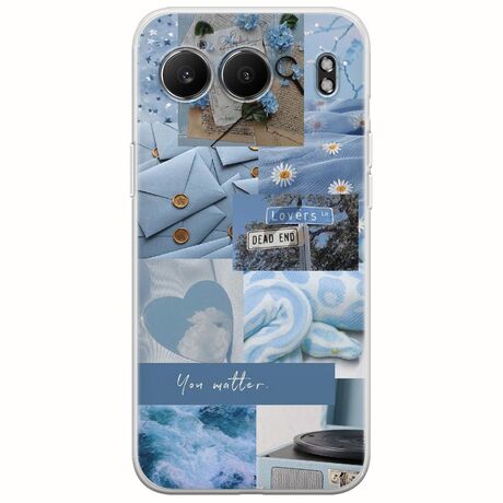 Aesthetic Blue OnePlus Nord 4 5G Flexible TPU (Διάφανη Σιλικόνη)