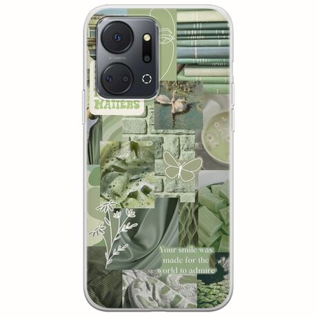 Aesthetic Green Honor X7a Flexible TPU (Διάφανη Σιλικόνη)