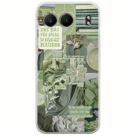 Aesthetic Green OnePlus Nord 4 5G Flexible TPU (Διάφανη Σιλικόνη)