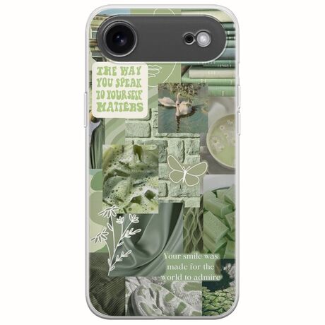 Aesthetic Green iPhone Air Flexible TPU (Διάφανη Σιλικόνη)