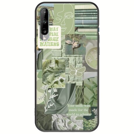 Aesthetic Green Samsung Galaxy A30s Black TPU (Μαύρη Σιλικόνη)