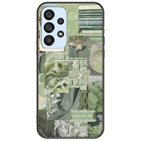 Aesthetic Green Samsung Galaxy A53 5G Black TPU (Μαύρη Σιλικόνη)