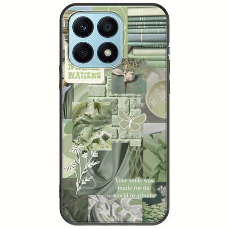 Aesthetic Green Honor X8a Black TPU (Μαύρη Σιλικόνη)