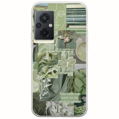 Aesthetic Green Xiaomi Poco M5 Flexible TPU (Διάφανη Σιλικόνη)