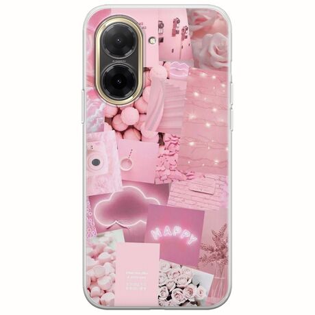 Aesthetic Pink Xiaomi Redmi A5 4G Flexible TPU (Διάφανη Σιλικόνη)