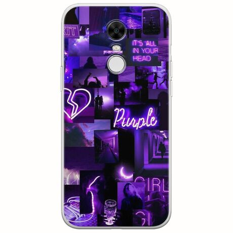 Aesthetic Purple Xiaomi Redmi Note 4 / Note 4X Flexible TPU (Διάφανη Σιλικόνη)