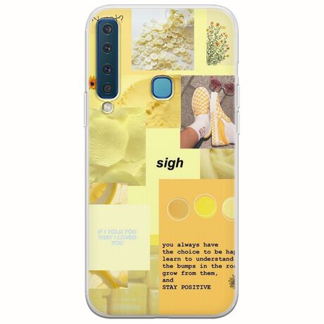 Aesthetic Yellow Samsung Galaxy A9 2018 Flexible TPU (Διάφανη Σιλικόνη)
