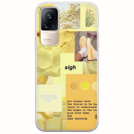 Aesthetic Yellow Xiaomi Civi Flexible TPU (Διάφανη Σιλικόνη)