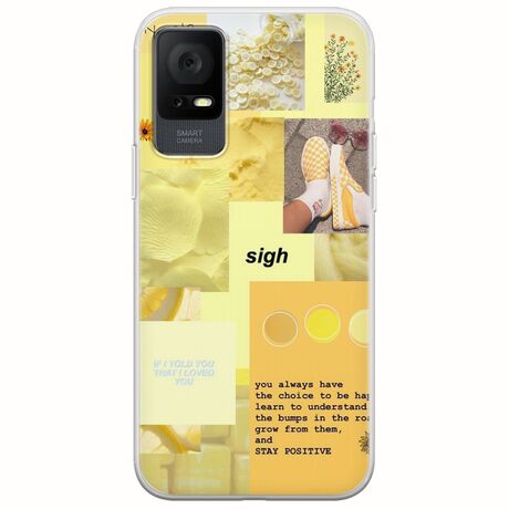 Aesthetic Yellow TCL 406 Flexible TPU (Διάφανη Σιλικόνη)