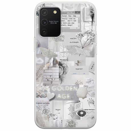 Aesthetic White Samsung Galaxy S10 Lite Flexible TPU (Διάφανη Σιλικόνη)
