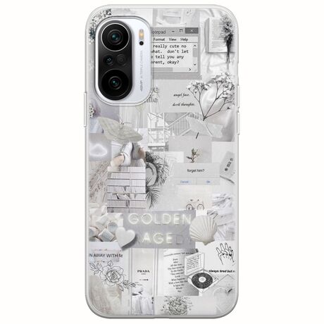 Aesthetic White Xiaomi Mi11i Flexible TPU (Διάφανη Σιλικόνη)