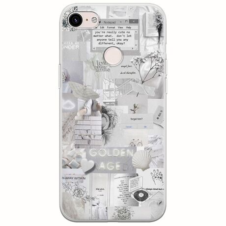 Aesthetic White Google Pixel 3 Flexible TPU (Διάφανη Σιλικόνη)