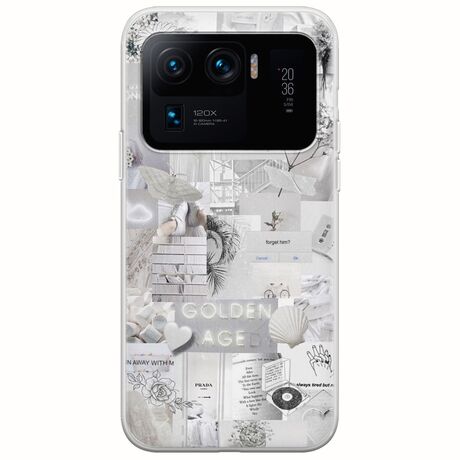 Aesthetic White Xiaomi Mi 11 Ultra Flexible TPU (Διάφανη Σιλικόνη)