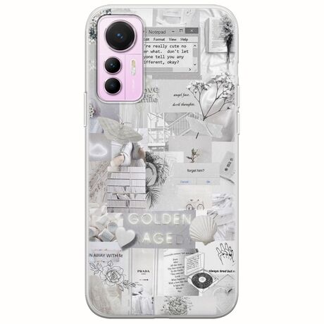 Aesthetic White Xiaomi 12 Lite 5G Flexible TPU (Διάφανη Σιλικόνη)