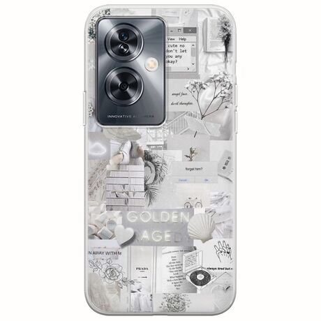 Aesthetic White OnePlus Nord N30 SE 5G Flexible TPU (Διάφανη Σιλικόνη)