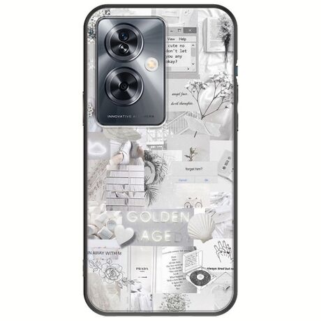 Aesthetic White OnePlus Nord N30 SE 5G Black TPU (Μαύρη Σιλικόνη)