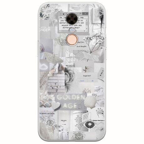 Aesthetic White Xiaomi Redmi 5 Flexible TPU (Διάφανη Σιλικόνη)