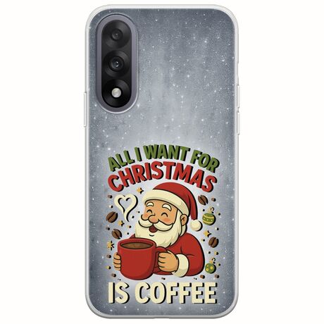 All I Want For Christmas Is - Coffee OnePlus Nord 5 5G Flexible TPU (Διάφανη Σιλικόνη)