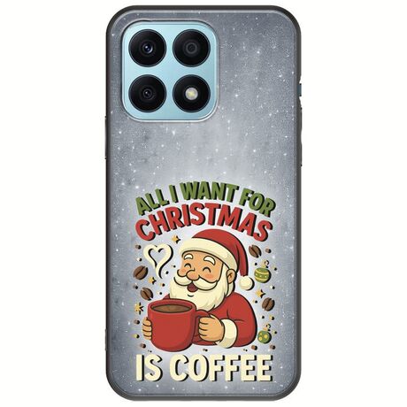 All I Want For Christmas Is - Coffee Honor X8a Black TPU (Μαύρη Σιλικόνη)