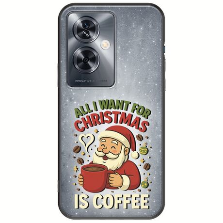 All I Want For Christmas Is - Coffee OnePlus Nord N30 SE 5G Black TPU (Μαύρη Σιλικόνη)
