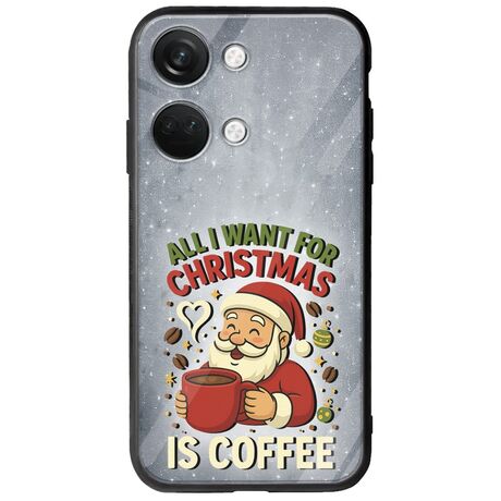 All I Want For Christmas Is - Coffee OnePlus Nord 3 5G Groove TPU (Tempered Glass και TPU)