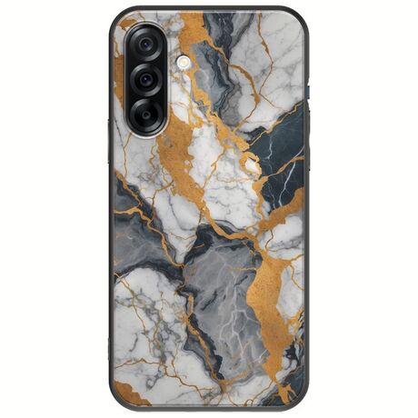 The Marble Collection - Artistic Samsung Galaxy A36 5G  Black TPU (Μαύρη Σιλικόνη)