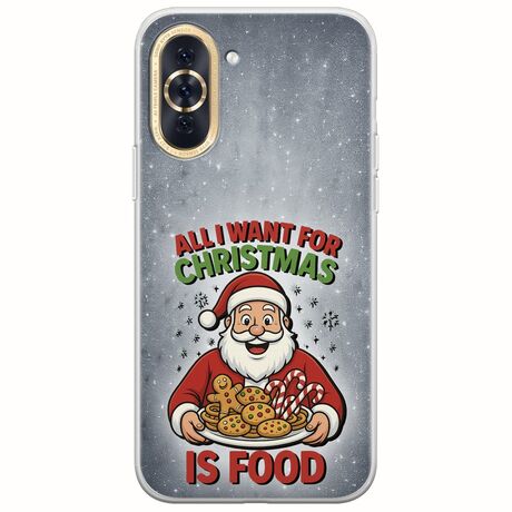 All I Want For Christmas Is - Food Huawei Nova 10 Flexible TPU (Διάφανη Σιλικόνη)