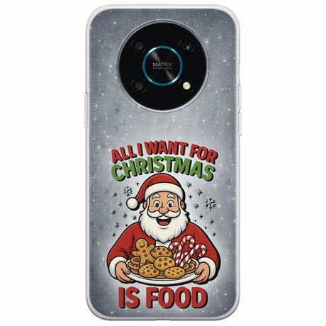 All I Want For Christmas Is - Food Honor Magic 4 Lite 5G Flexible TPU (Διάφανη Σιλικόνη)