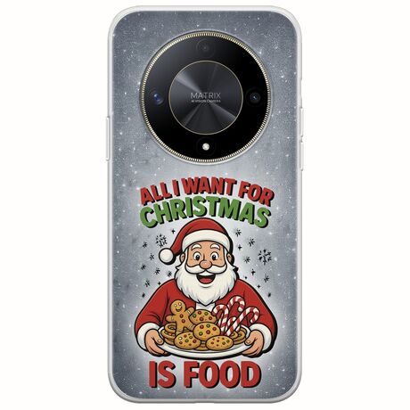 All I Want For Christmas Is - Food Honor Magic 6 Lite 5G Flexible TPU (Διάφανη Σιλικόνη)