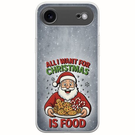 All I Want For Christmas Is - Food iPhone Air Flexible TPU (Διάφανη Σιλικόνη)