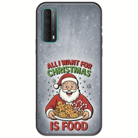 All I Want For Christmas Is - Food Huawei P Smart 2021 Black TPU (Μαύρη Σιλικόνη)