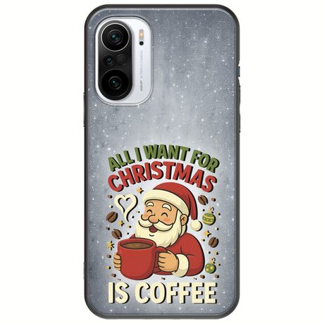 All I Want For Christmas Is - Coffee Xiaomi Mi11i Black TPU (Μαύρη Σιλικόνη)