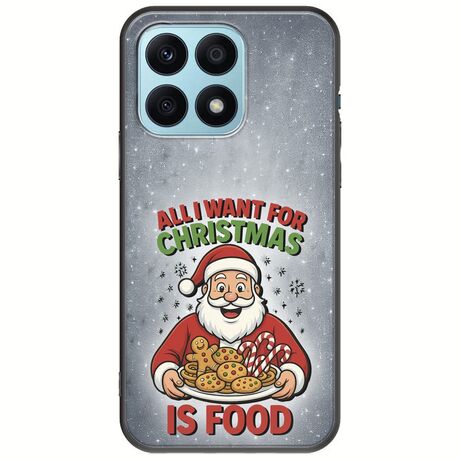 All I Want For Christmas Is - Food Honor X8a Black TPU (Μαύρη Σιλικόνη)