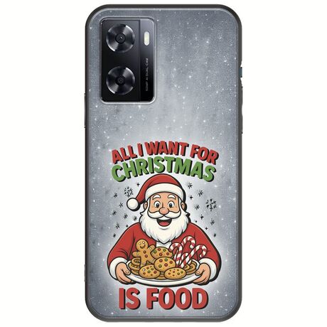 All I Want For Christmas Is - Food OnePlus Nord N20 SE Black TPU (Μαύρη Σιλικόνη)