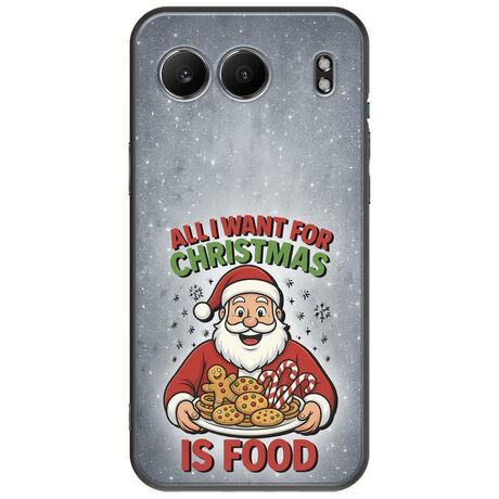 All I Want For Christmas Is - Food OnePlus Nord 4 5G Black TPU (Μαύρη Σιλικόνη)