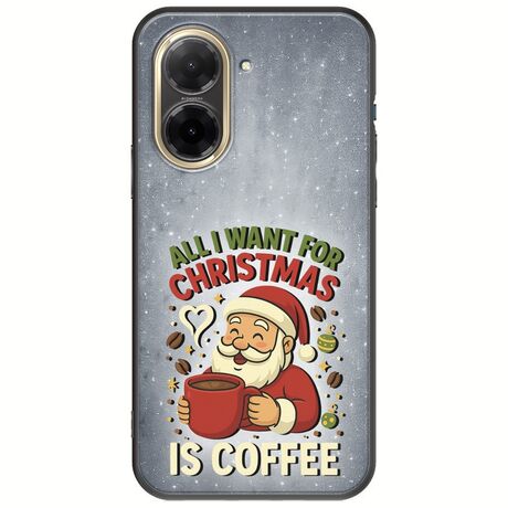 All I Want For Christmas Is - Coffee Xiaomi Redmi A5 4G Black TPU (Μαύρη Σιλικόνη)