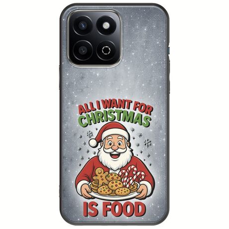 All I Want For Christmas Is - Food Honor 200 Smart 5G Black TPU (Μαύρη Σιλικόνη)