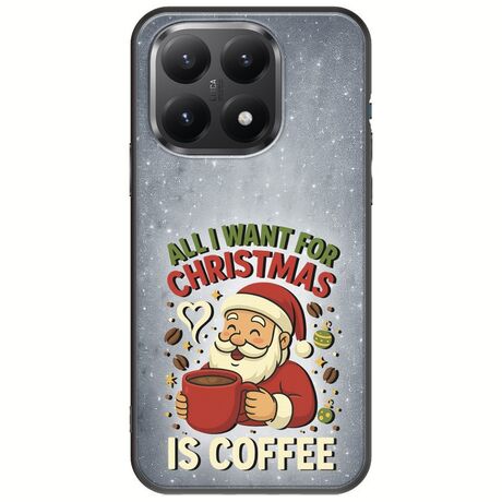 All I Want For Christmas Is - Coffee Xiaomi 15T 5G Black TPU (Μαύρη Σιλικόνη)