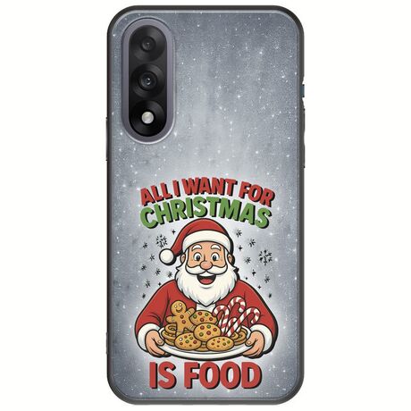 All I Want For Christmas Is - Food OnePlus Nord 5 5G Black TPU (Μαύρη Σιλικόνη)