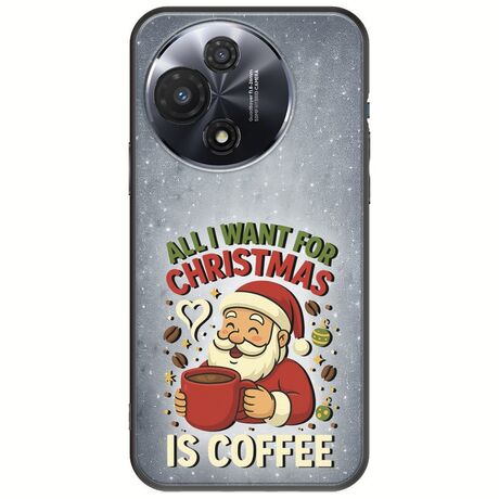 All I Want For Christmas Is - Coffee TCL 60R 5G Black TPU (Μαύρη Σιλικόνη)