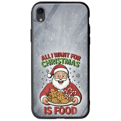 All I Want For Christmas Is - Food iPhone XR Groove TPU (Tempered Glass και TPU)