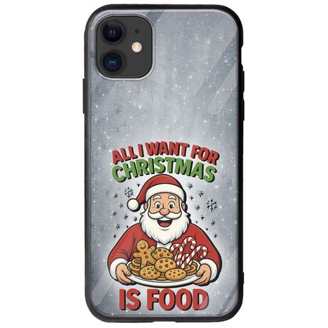 All I Want For Christmas Is - Food iPhone 11 Groove TPU (Tempered Glass και TPU)