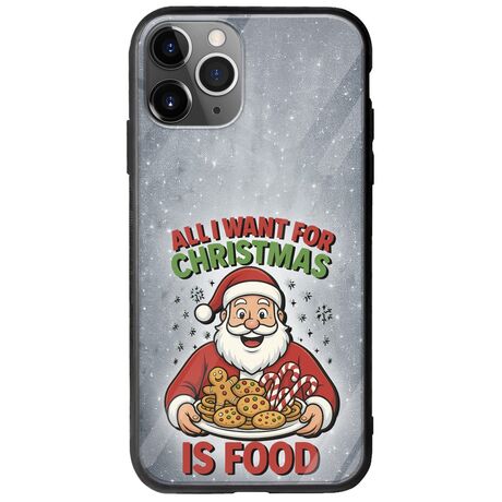 All I Want For Christmas Is - Food iPhone 11 Pro Max Groove TPU (Tempered Glass και TPU)